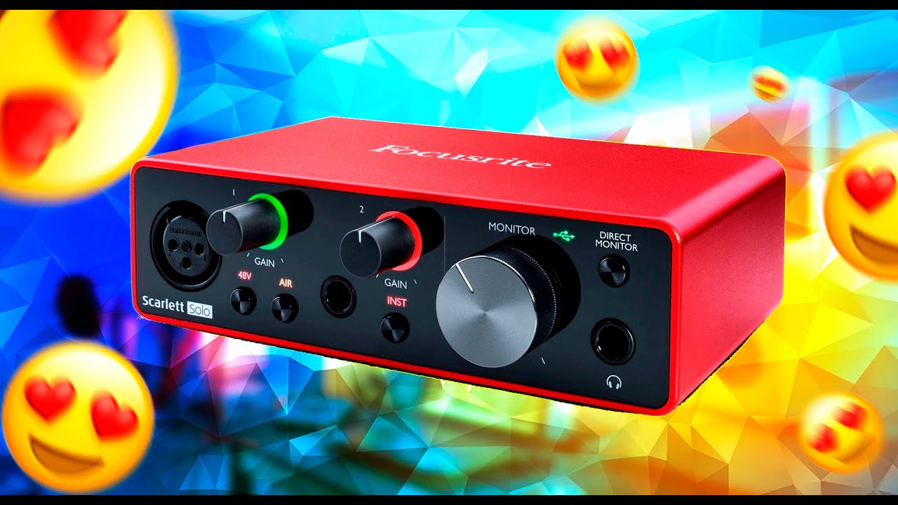 Я КУПИЛ ФОКУСРАЙТ САКРЛЕТТ! ОБЗОР FOCUSRITE SCARLETT SOLO 3RD GEN