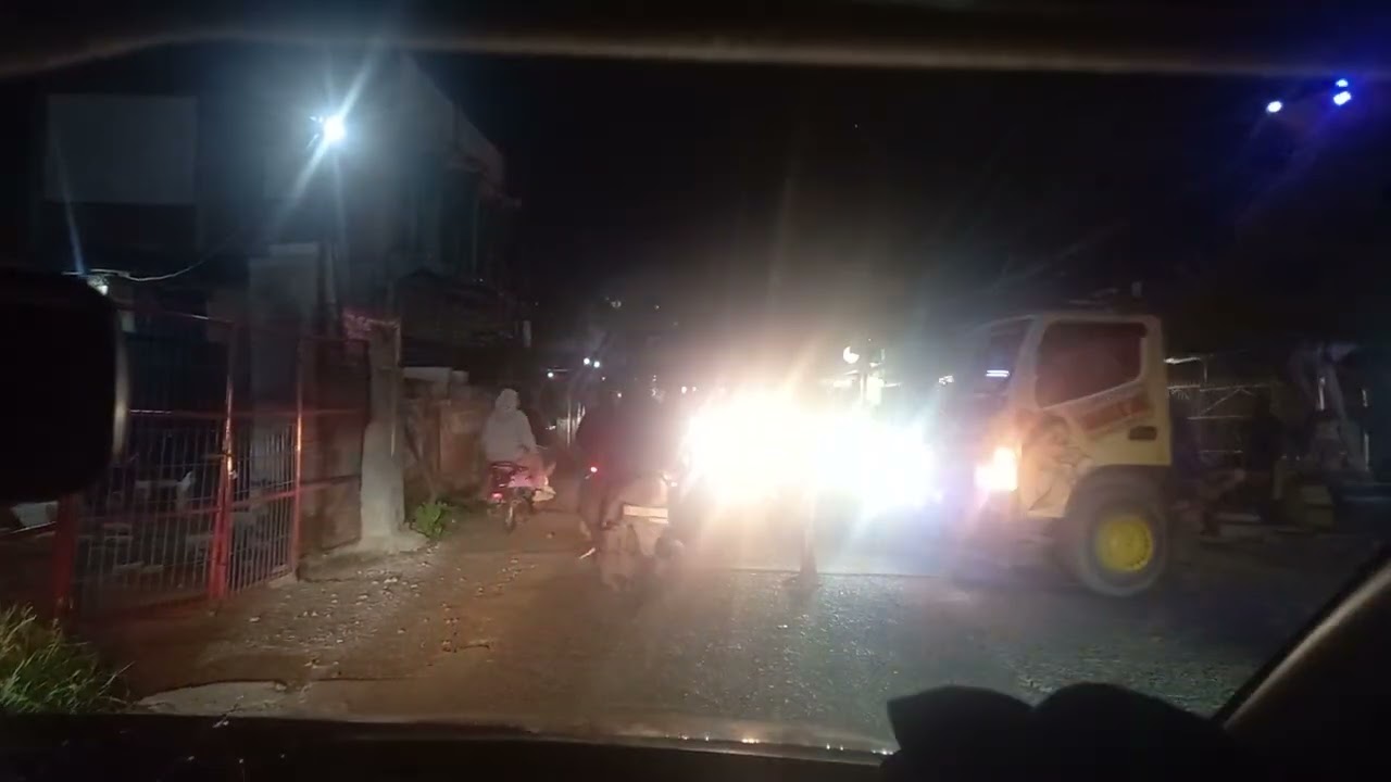 Dashcam pulang mampir dulu belanja sayur