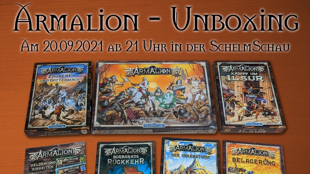SchelmSchau 038: Armalion-Unboxing