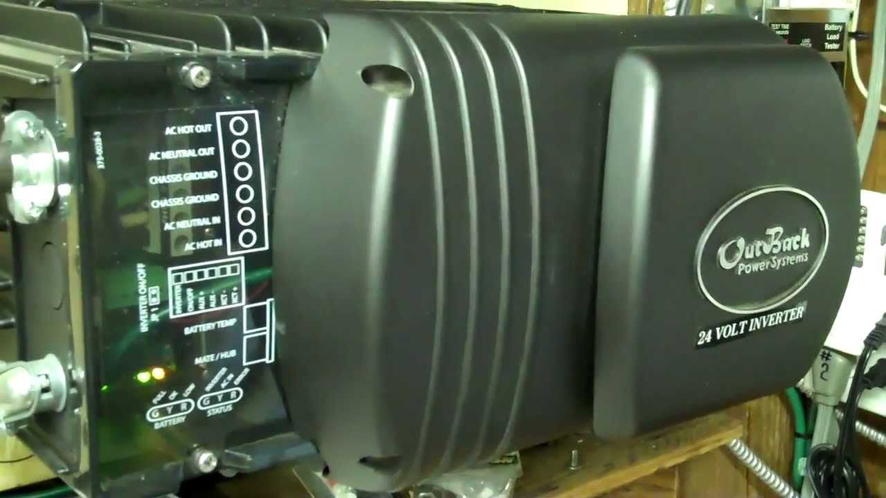 HOW I WIRED MY OUTBACK GTFX2524 HYBRID GRID TIE OFF GRID INV
