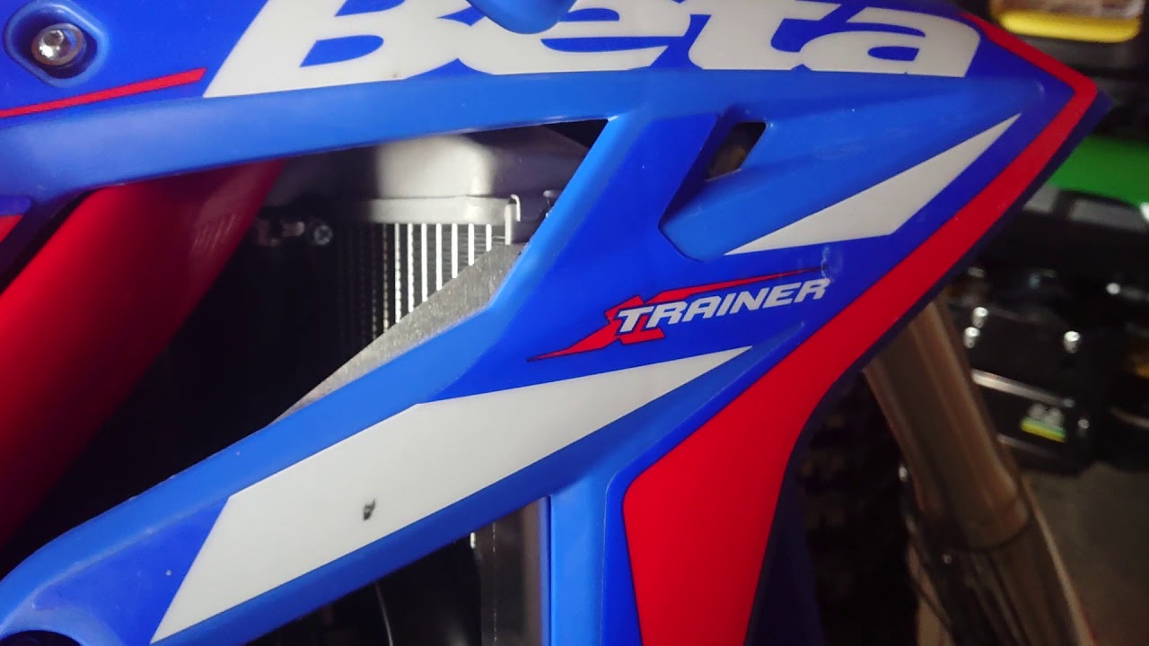 2020 Beta xtrainer radiator guard install