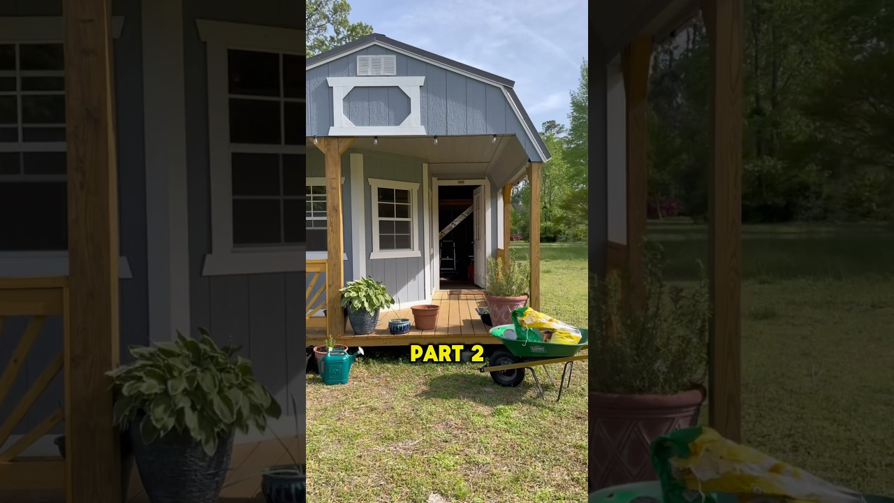 Surviving the housing crisis by living tiny! #diy #tinyhome #tinyhouse #homestead #housingmarket