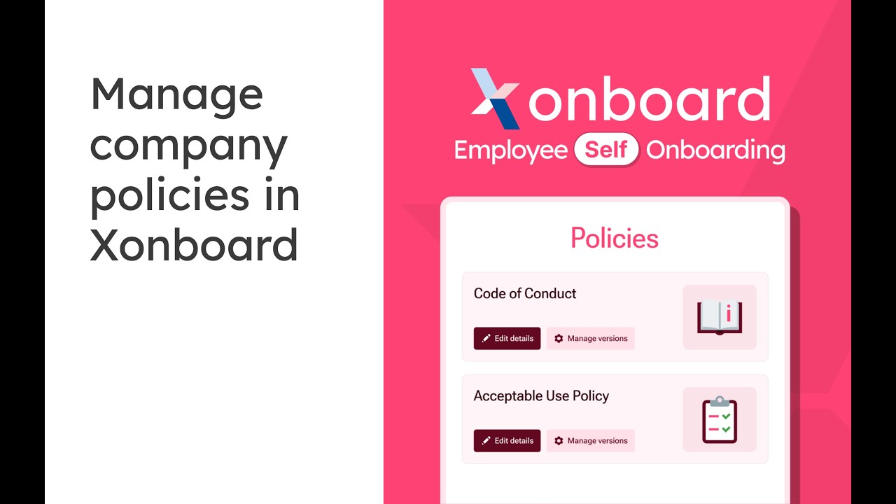 Xonboard | Policy Management Feature Walkthrough