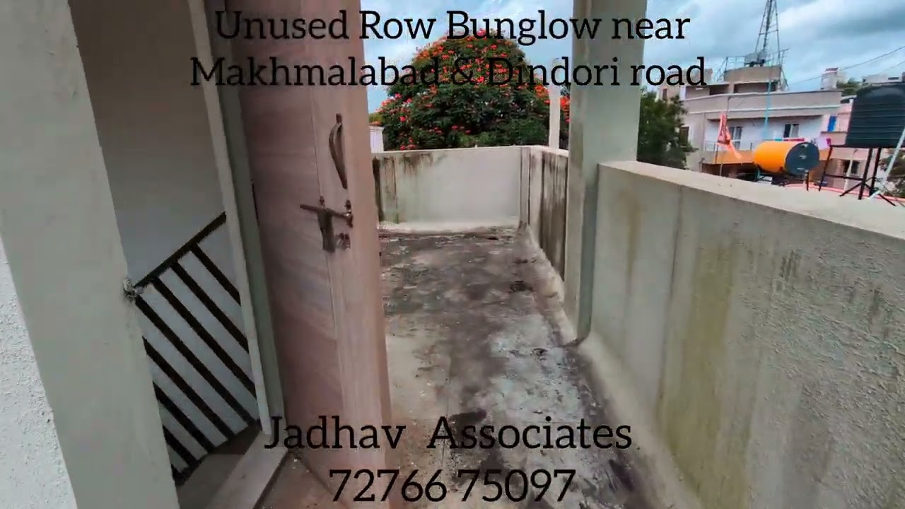 Unused 3BHKB row bungalow nr dindori road @jadhavassociates #nashikproperties #3bhk #bunglowforsale