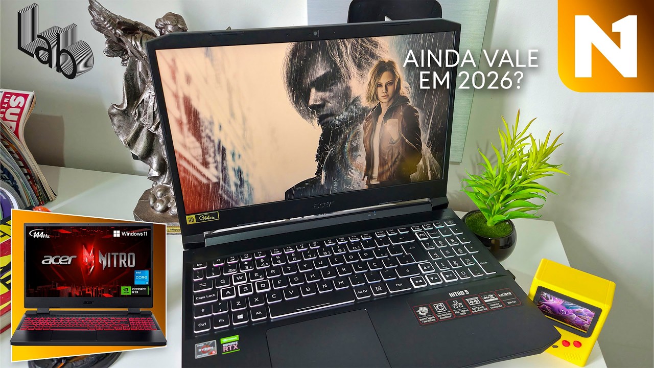Notebook Gamer Acer Nitro 5 &eacute; bom? Vale a pena em 2026?