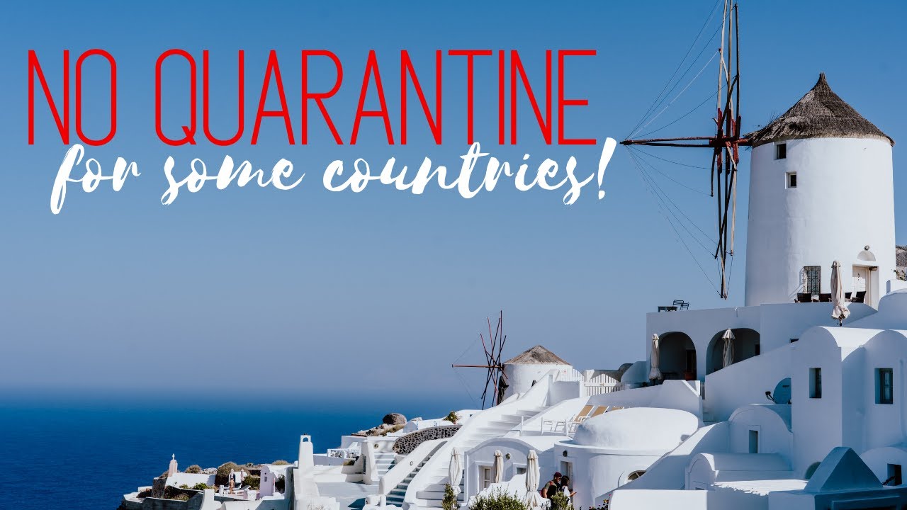 Greece Opens to EU, UK, US and others without Quarantine || Greece Travel