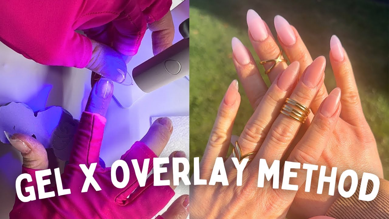 GEL X FOR BEGINNERS with Builder Gel Overlay Method