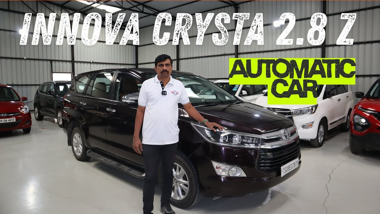 Innova Crysta 2.8 Z Automatic Diesel Car For Sale || CC Mart Pre Owned Cars || Second Hand Cars