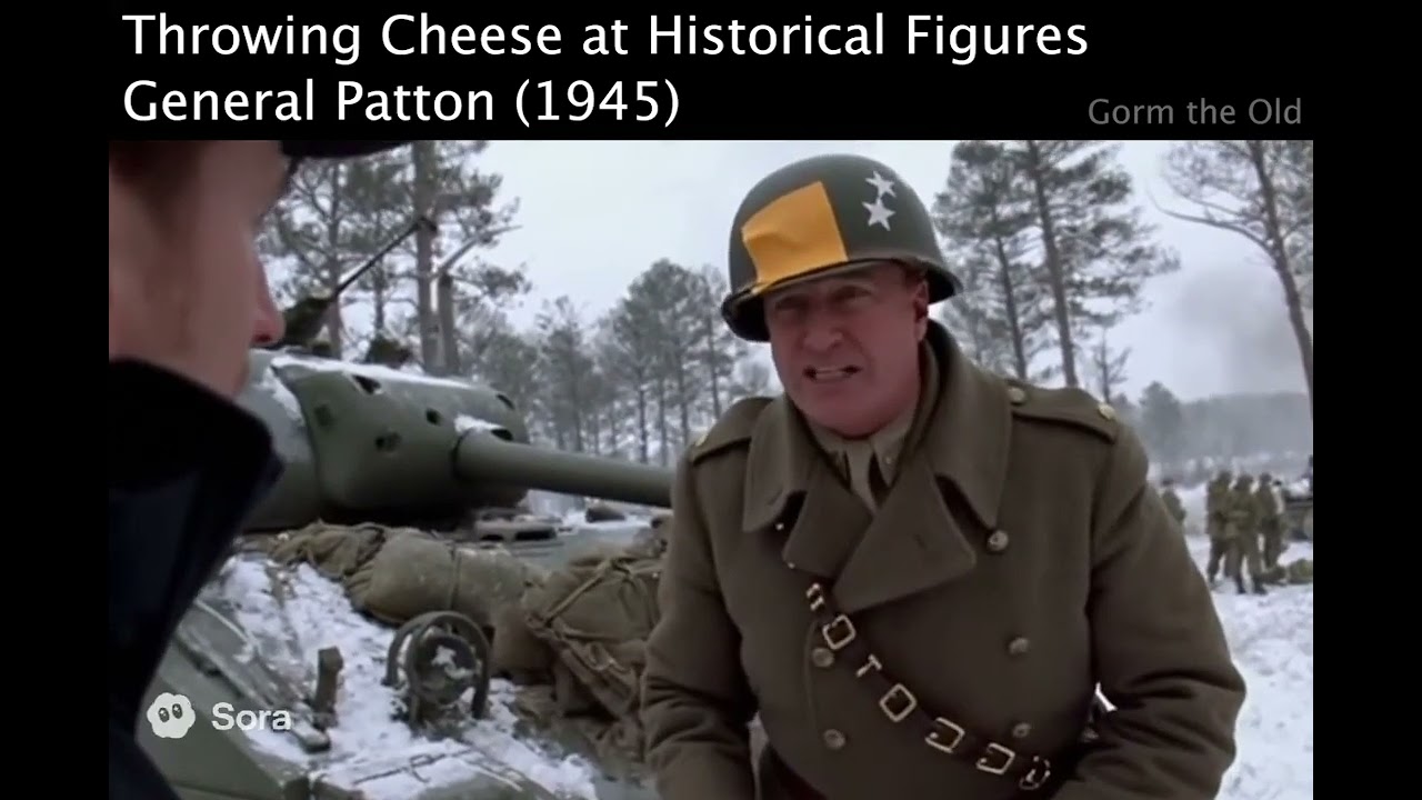 Throwing Cheese at Historical Figures...