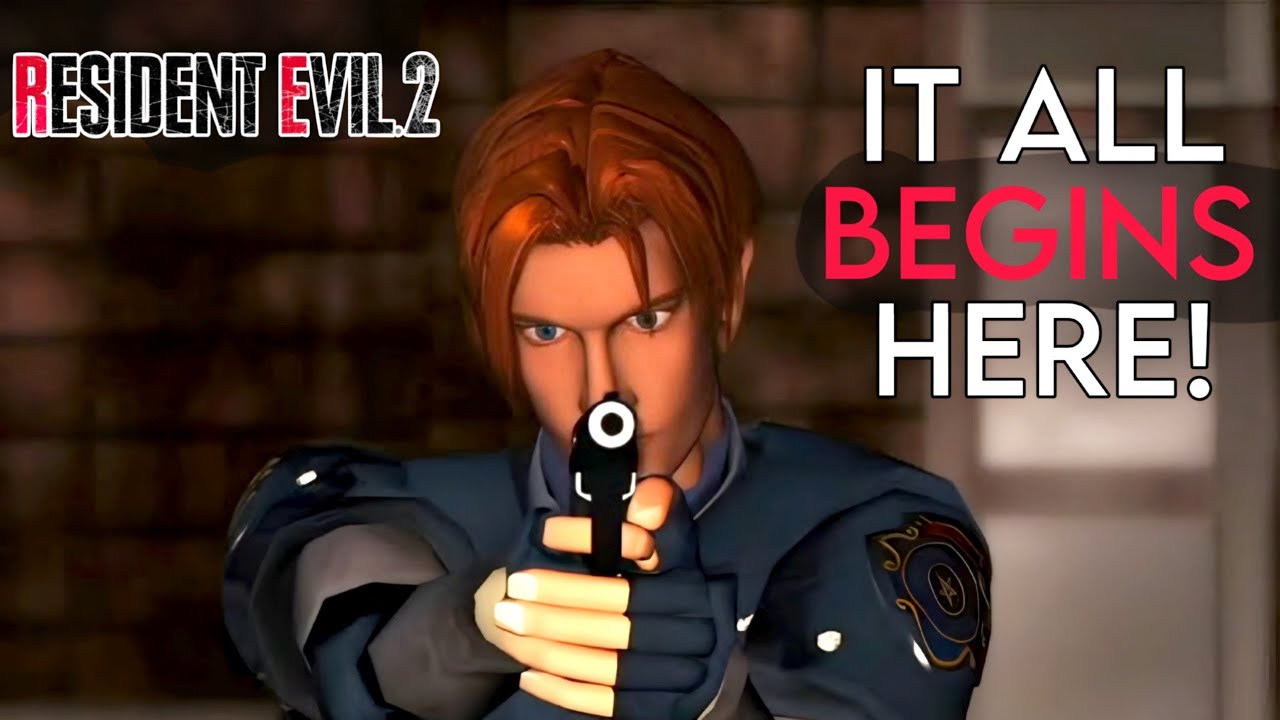 #2 IT ALL BEGINS HERE RACCOON CITY RESIDENT EVIL 2 LEON S KENNEDY ADA #residentevil9 #leonskennedy