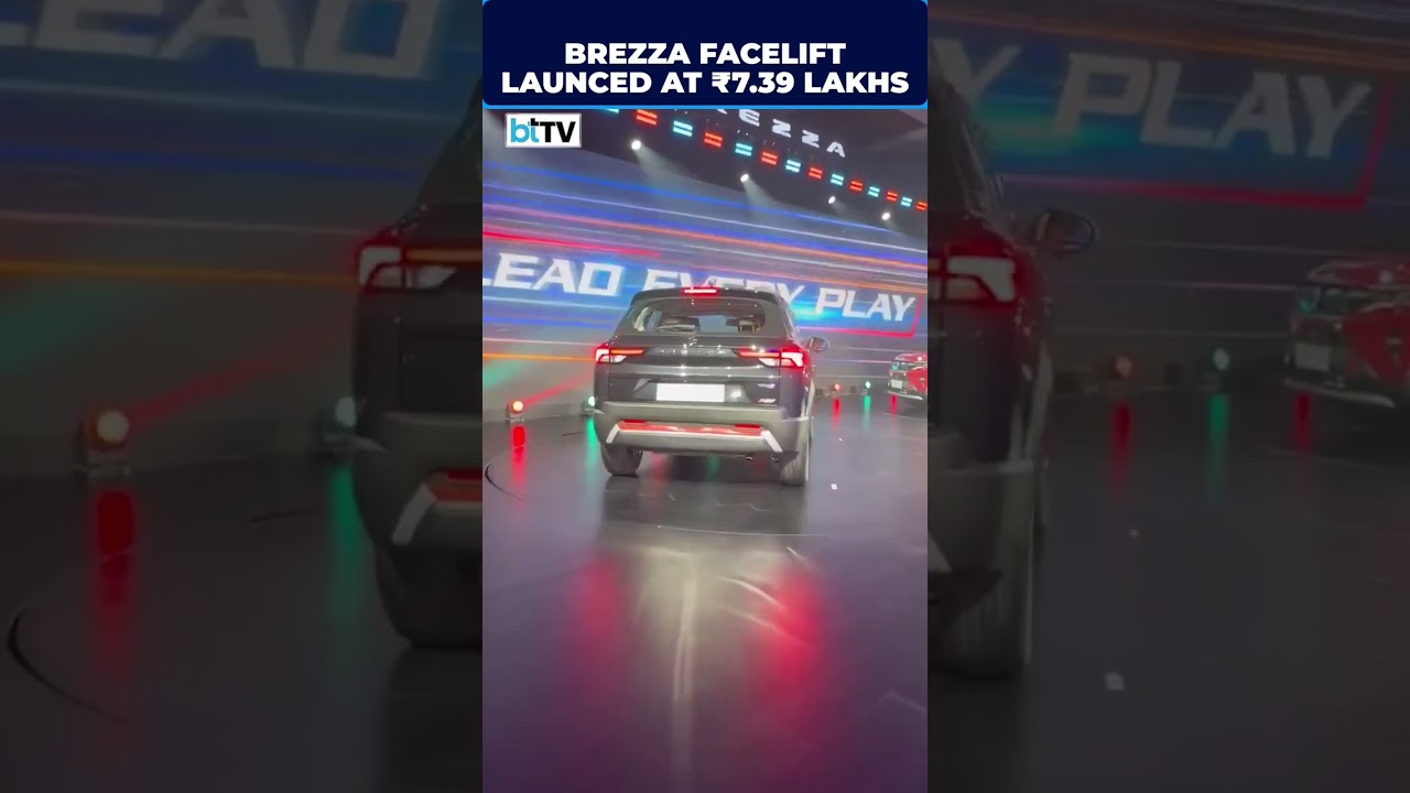 Maruti Suzuki Launches The New Brezza With 1.0 Litre Turbo Engine