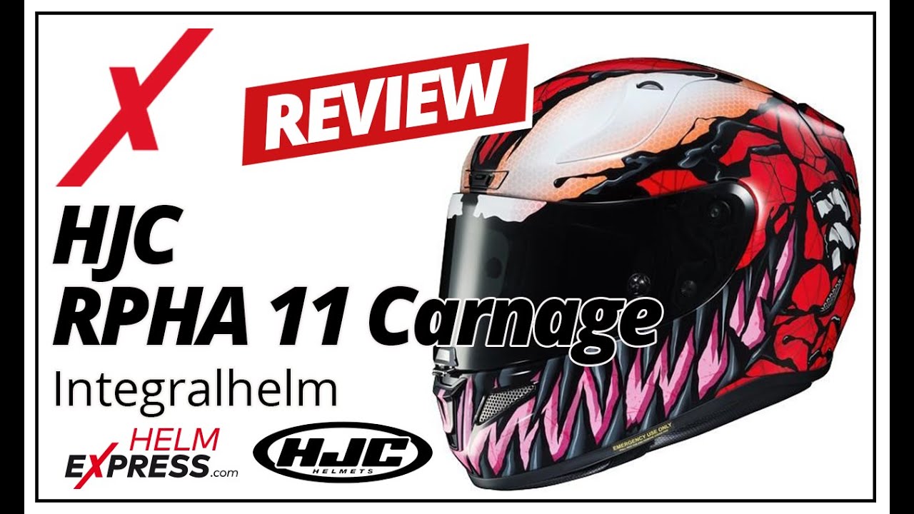Produktvorstellung HJC RPHA 11 Carnage | Helmexpress.com
