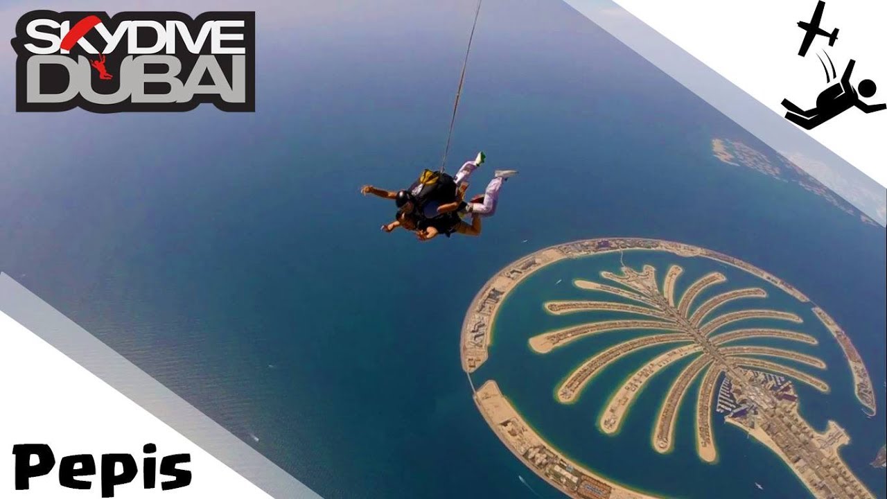 Pepis Skydive Dubai - The Palm (First Time Ever - Kamikaze!)