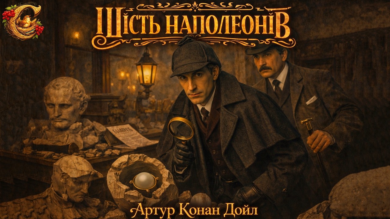 Пригоди Шерлока Холмса / ШІСТЬ НАПОЛЕОНІВ / Аудіокнига УКРАЇНСЬКОЮ