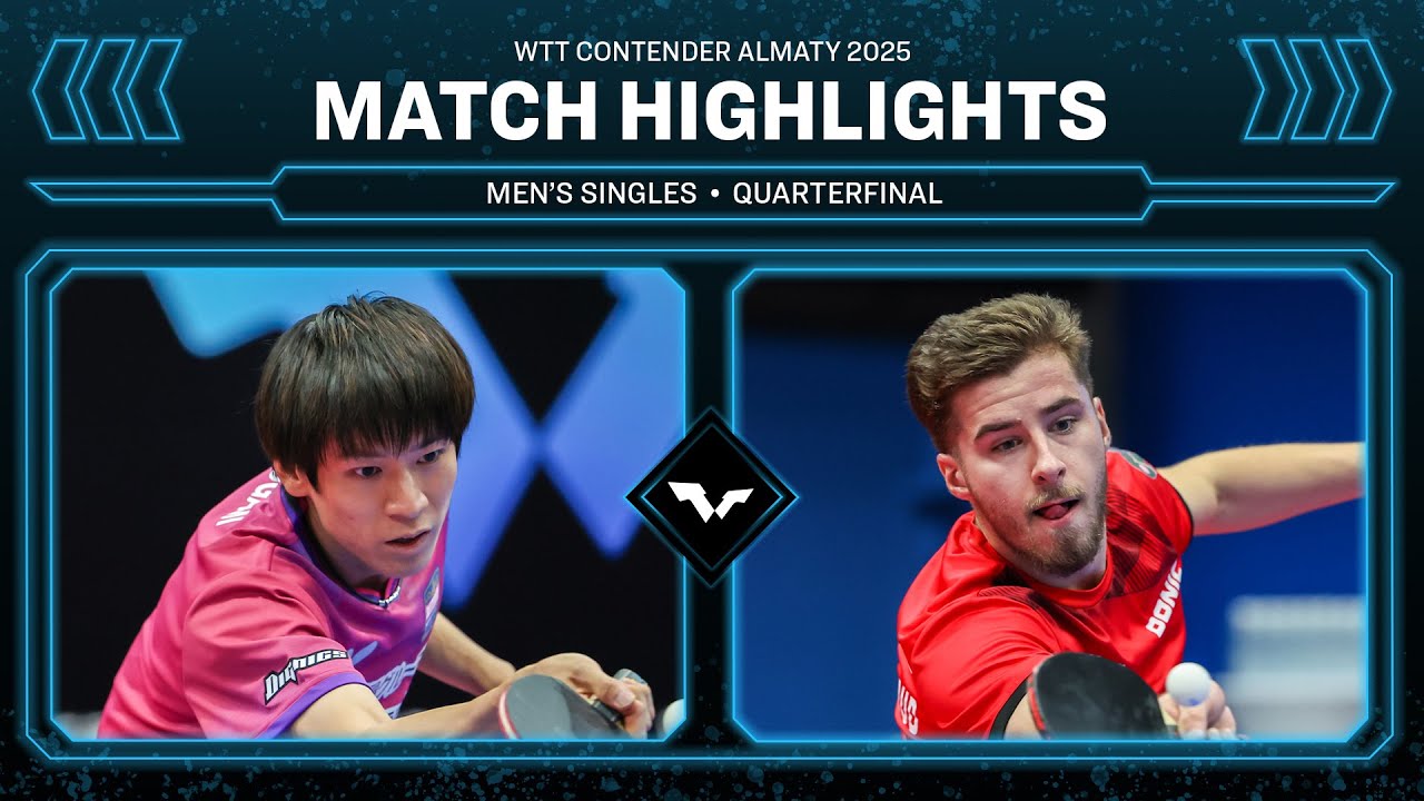 Shunsuke Togami vs Florian Bourrassaud | MS QF | #WTTAlmaty 2025