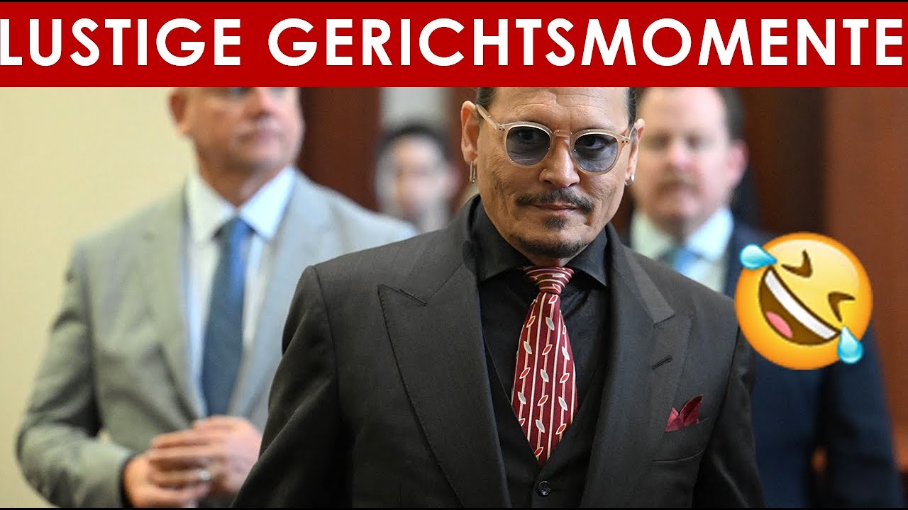16 lustige & sarkastische Momente vor Gericht mit Johnny Depp (Deutscher Untertitel)