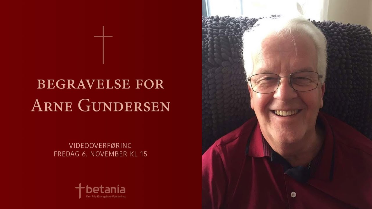 Begravelse for Arne Gundersen 6. november 2020