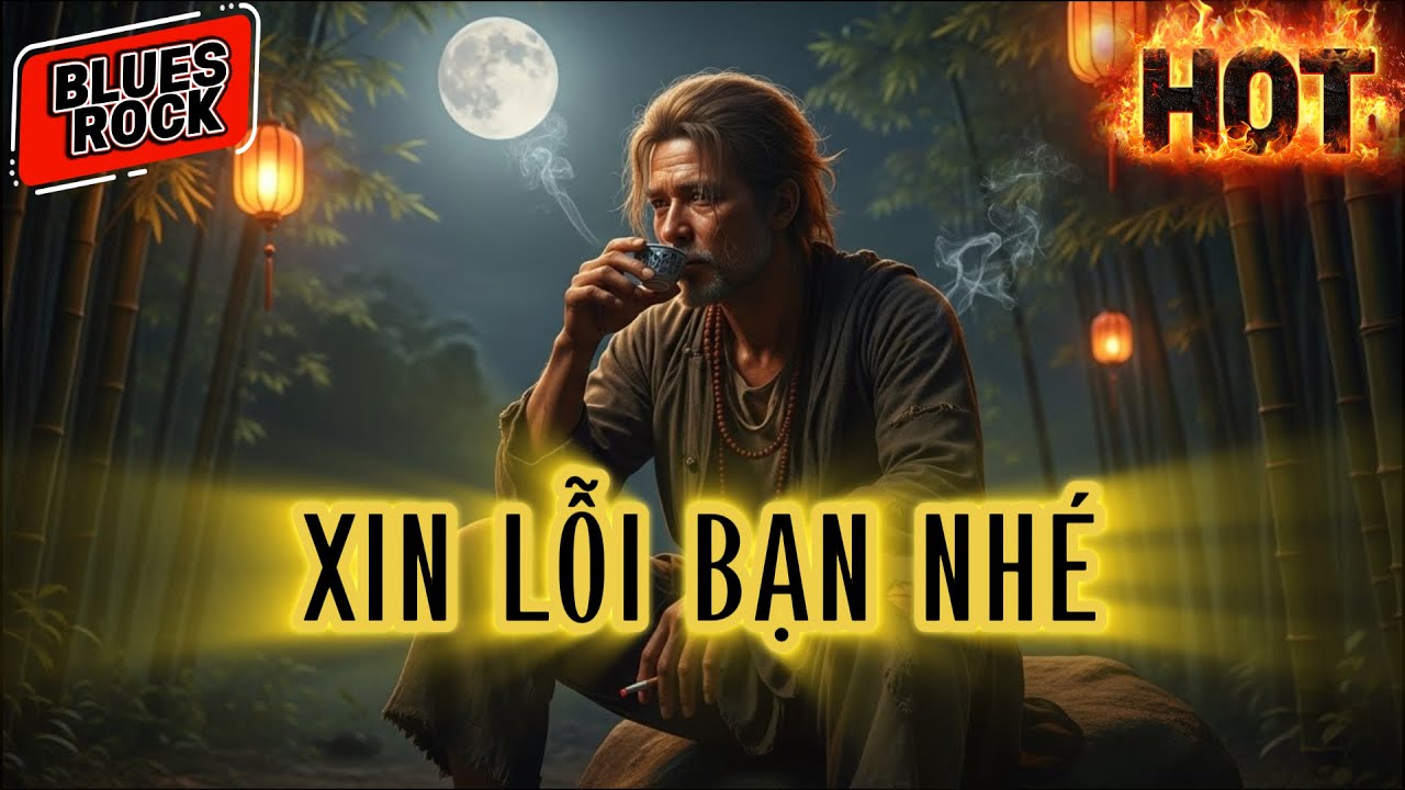 Xin Lỗi Bạn Nhé | Nhạc Blues Rock Việt Đỉnh Cao (AI) - Giai Điệu Cuộc Đời Sâu Lắng