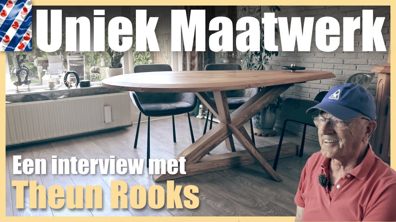 Theun Rooks over zijn Zwaardtafel | Meubelfabriek Westra Burgum | tafel op maat