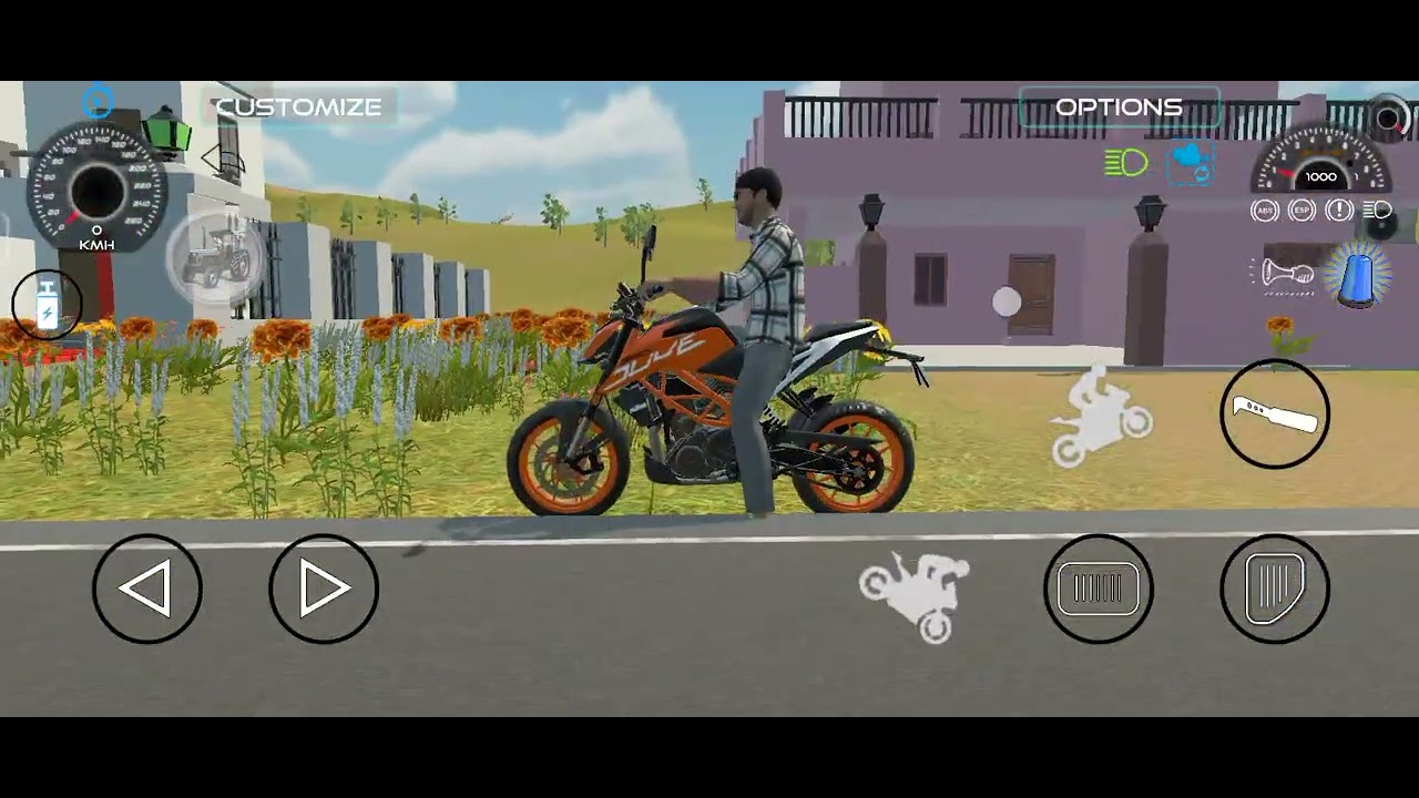 Riding KTM Duke 390 Robin Raj gaming