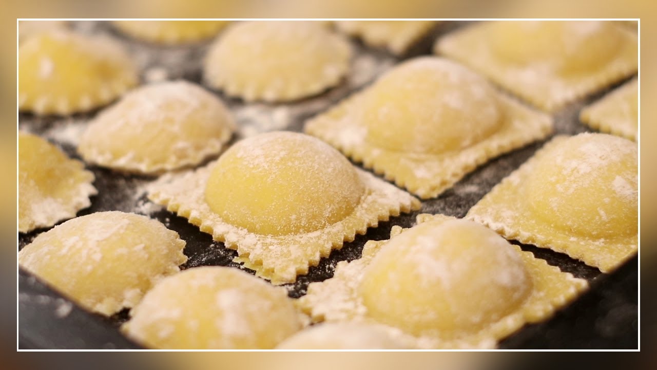 😀 Cómo hacer RAVIOLIS de QUESOS | Con y SIN MOLDE