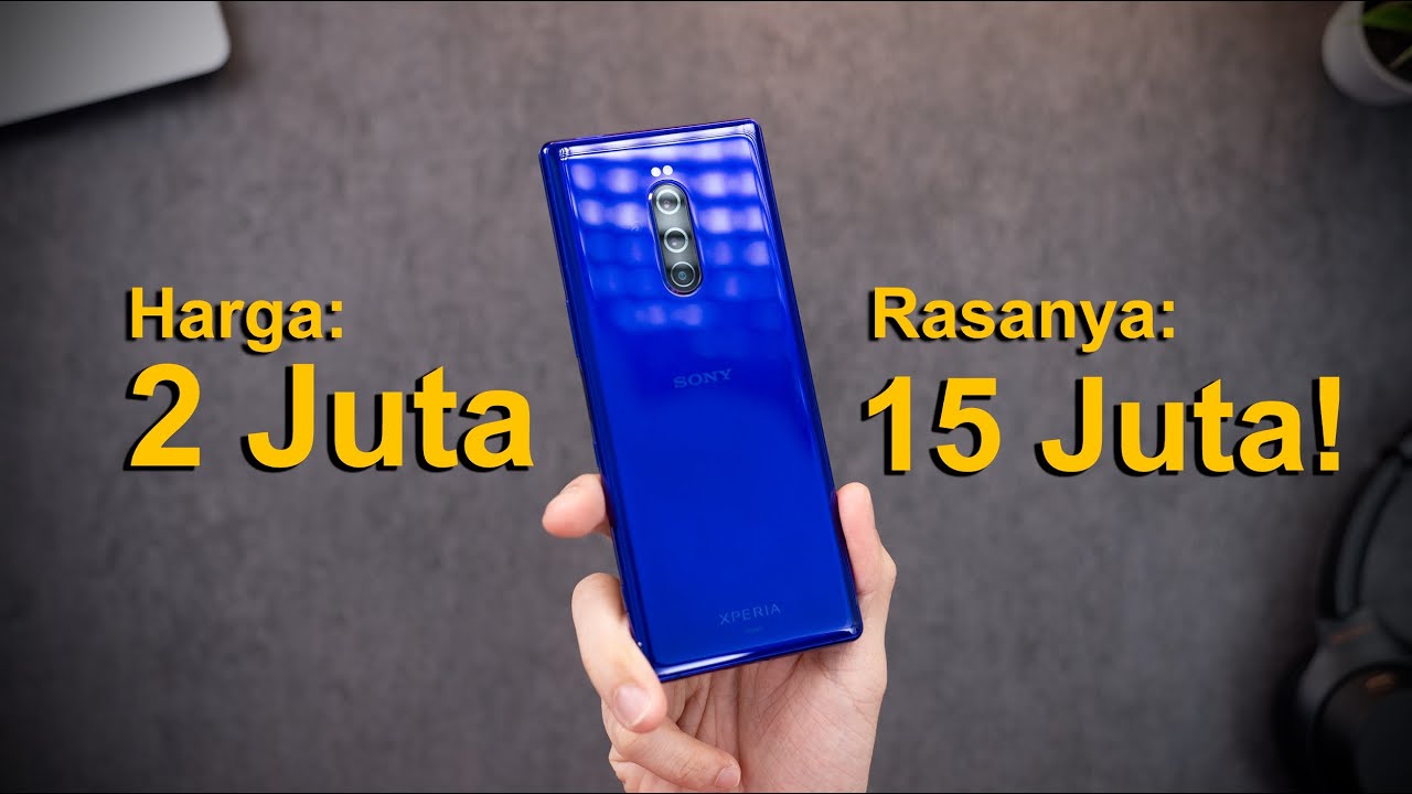 INI BUKAN LIMBAH, INI HARTA!! UNBOXING SONY XPERIA 1 !