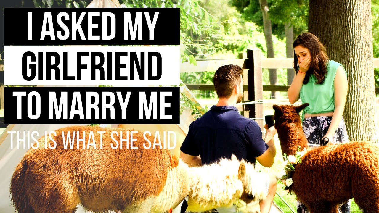 I asked my girlfriend of 3 years to marry me...This is what she said.