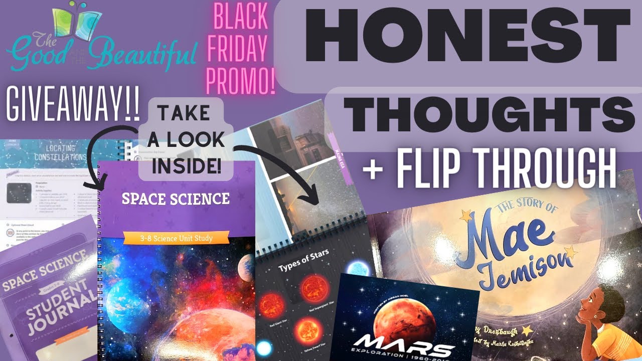 *NEW* THE GOOD AND THE BEAUTIFUL SPACE UNIT FLIP THROUGH AND FIRST IMPRESSIONS + GIVEAWAY