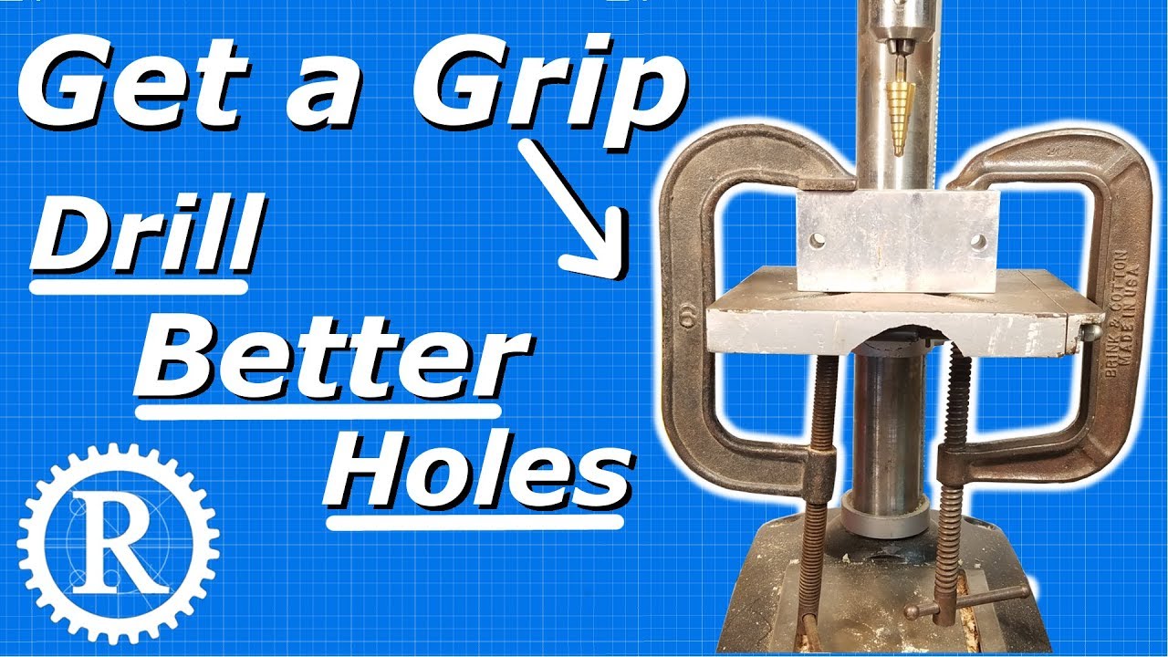 Work holding on the drill press (Drill press basics 2)