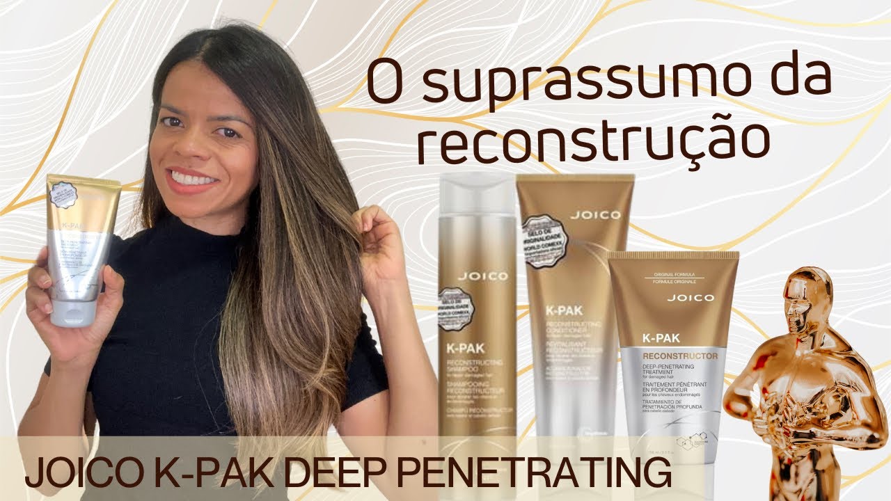 TRATAMENTO DE RECONSTRUÇÃO PROFUNDA - JOICO K-PAK DEEP PENETRATING