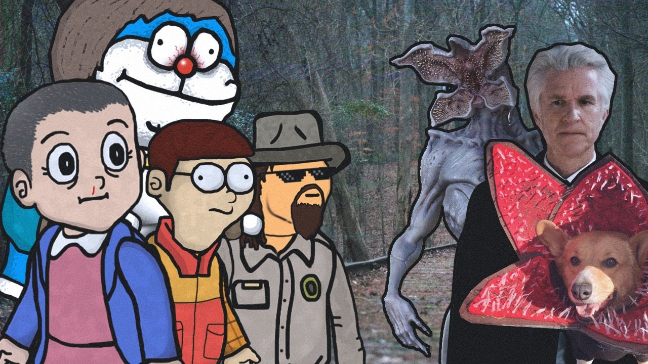 Doraemon en Stranger Things