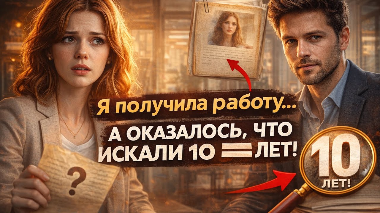 Я получила работу… а оказалось, что меня искали 10 лет 