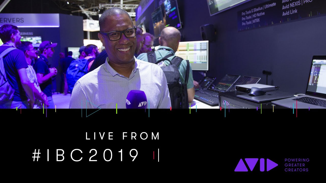 #AVID #IBC2019 LIVE ⏩ Greg Chin shows us what's new in Pro Tools 2019