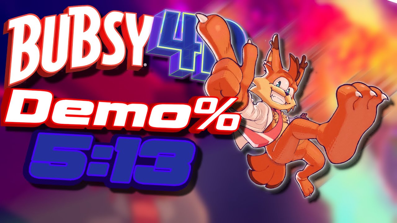 Bubsy 4D - Demo% in 5:13.72