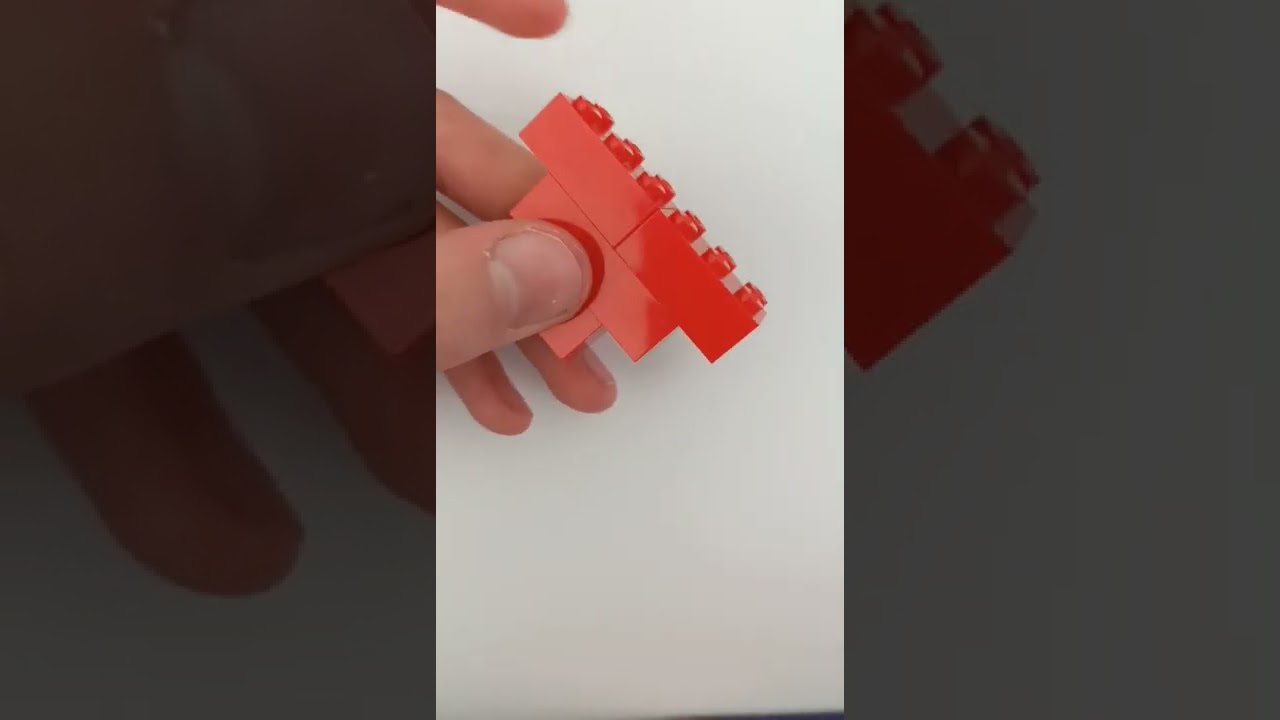Comment construire un c&oelig;ur ❤️ en Lego en moins de 1 min
