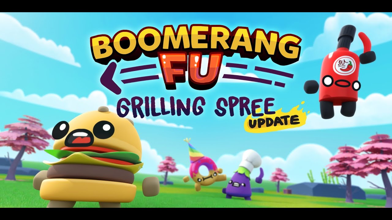 Testing: Boomerang Fu Grilling Spree Update: Burger Time (New Character Gameplay)