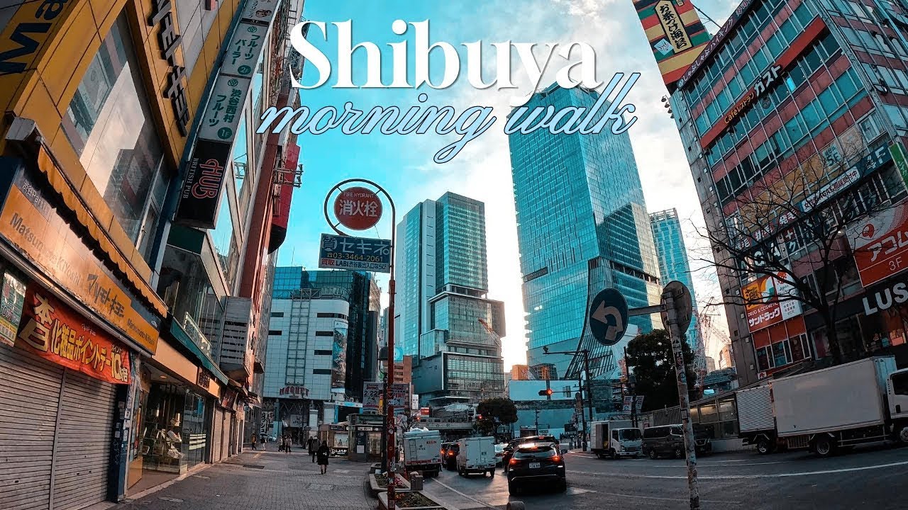 Tokyo Awakening — A Peaceful and Beautiful Walk through Shibuya