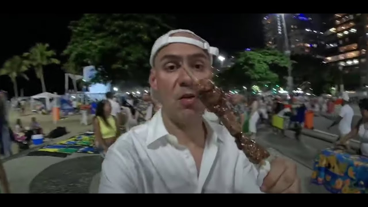 THIS BRAZILIAN  WOMAN  GOT SOME REAL CHEAP STREET FOOD PART # 2