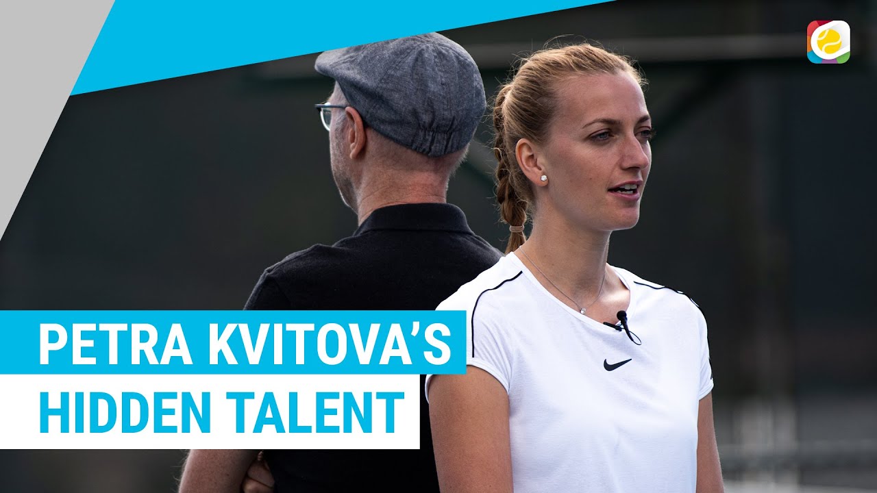 Petra Kvitova's hidden talent | Stachi meets | myTennis
