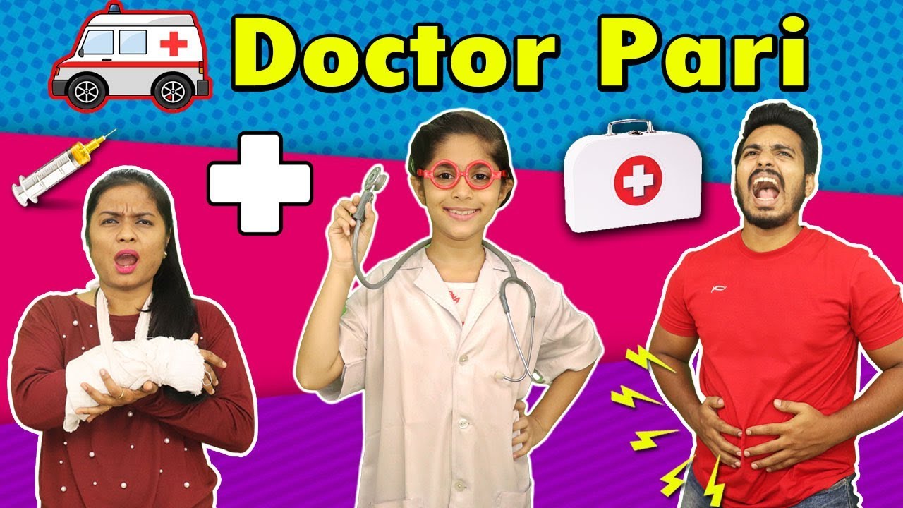 Pari Playing With Doctor Set | Doctor Pari On Duty | किड्स डॉक्टर सेट