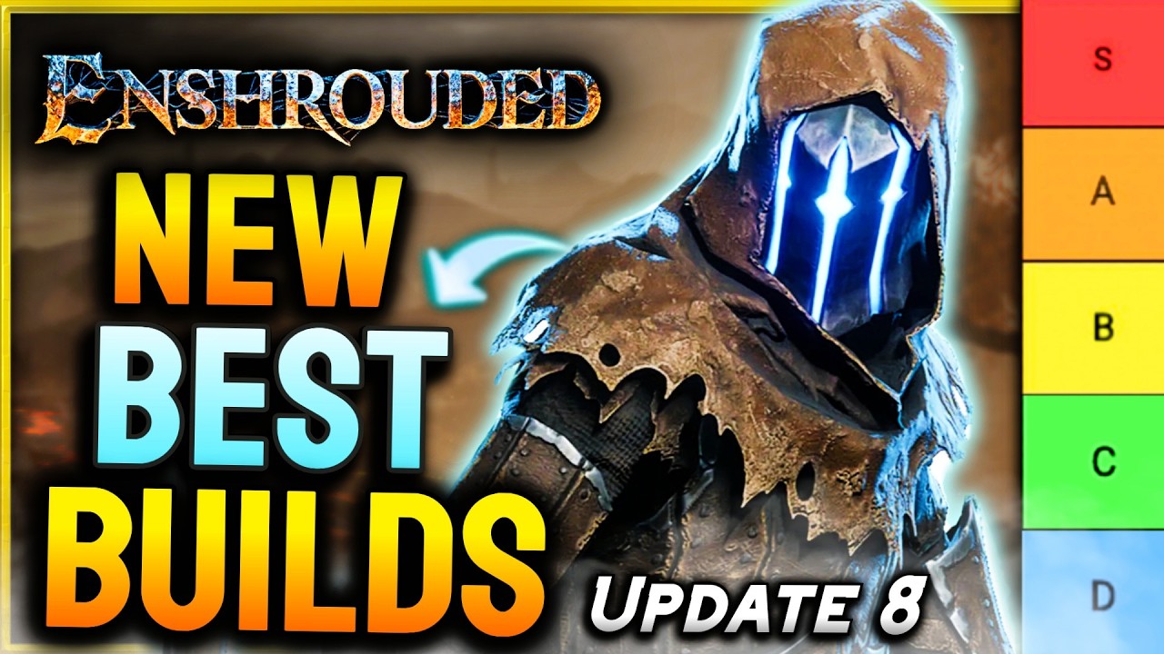 Enshrouded - NEW TOP 3 BEST BUILDS After Update 8!