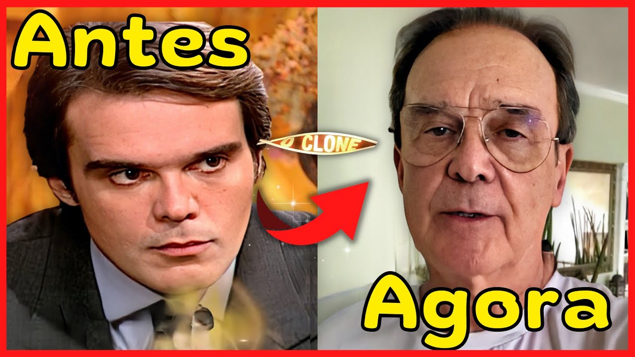 20 ANOS DEPOIS COMO ESTÃO 40 ATORES DE O CLONE ATUALMENTE! 😱