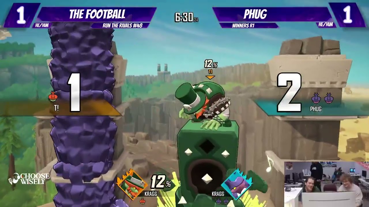 [Run the Rivals #48] Winners R1 - Phug (Kragg) vs. The Football (Kragg)