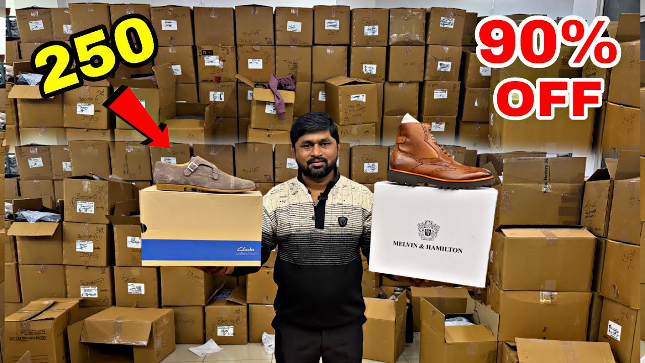 Original Leather Shoes@150/- Only | Original With Brand Bill | Cheapest Export Surplus |Brandethic..