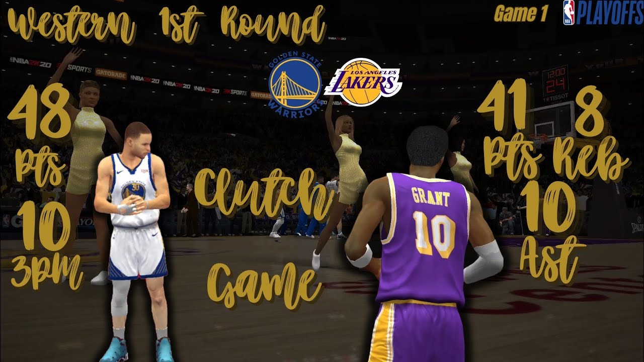 Koa Grant & Steph Curry Battle Goes Into Crunch Time! 👨‍🍳🎮 | 2027 West 1st Round Game 1
