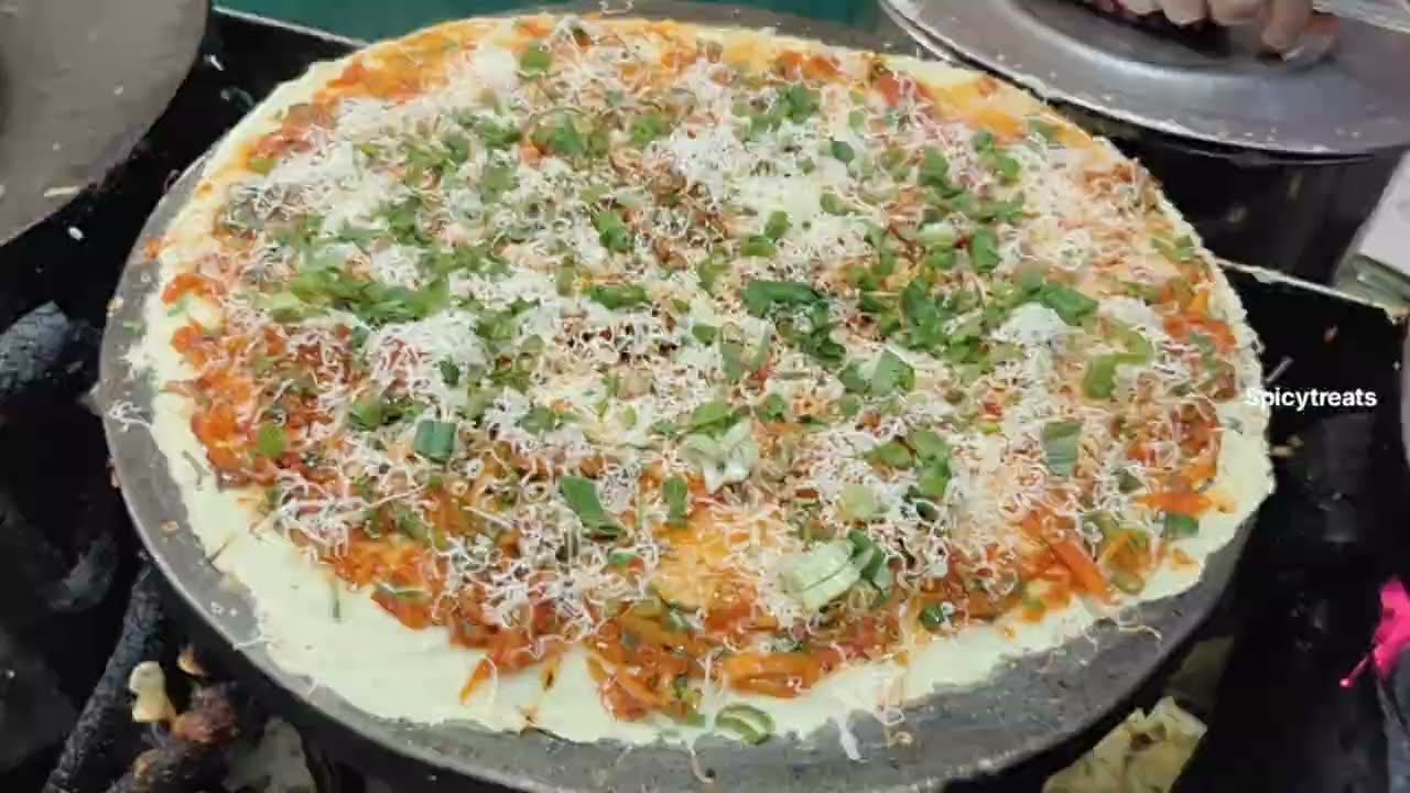 Jini Dosa Recipe | Indian Street Food | Jini Roll Dosa #jinidosa #dosa