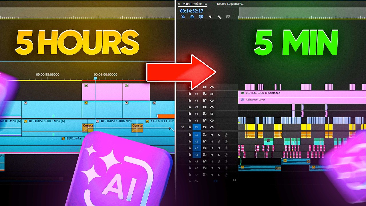 These 5 AI TOOLS SAVE your lot of TIME- AI tools for VIDEO EDITING
