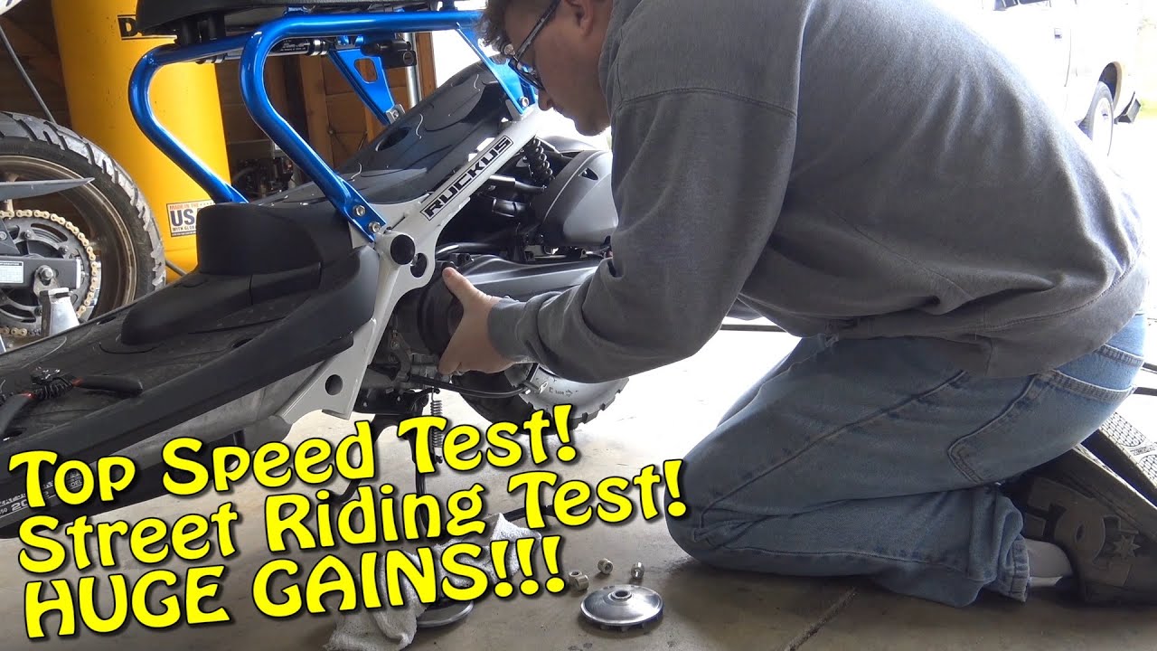 Stage 1 Build On A Honda Ruckus