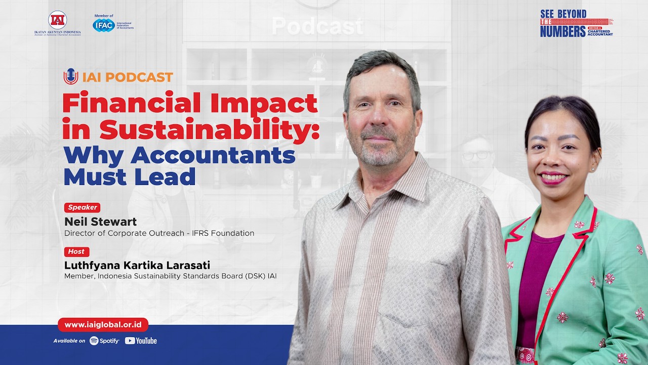 Подкаст IAI: Финансовое влияние на устойчивое развитие: почему бухгалтеры должны быть лидерами.