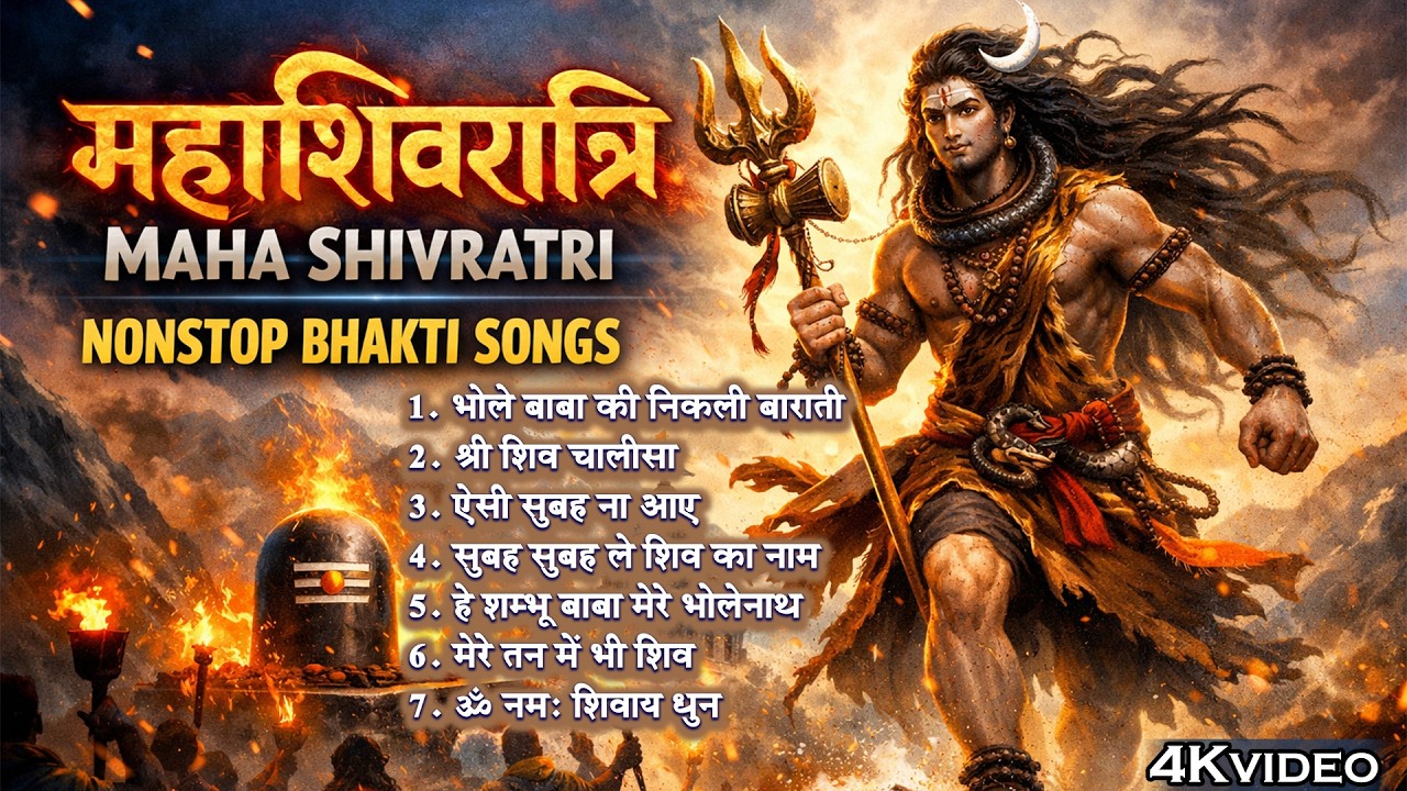 महाशिवरात्रि स्पेशल | नॉनस्टॉप शिव भजन | रात भर सुनो भोलेनाथ | Nonstop ShivBhajan | Bholenath Bhakti